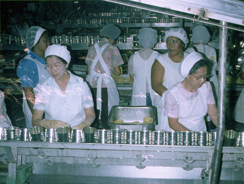 Dole Pineapple Factory, Oahu, Hawaii (June 1979)